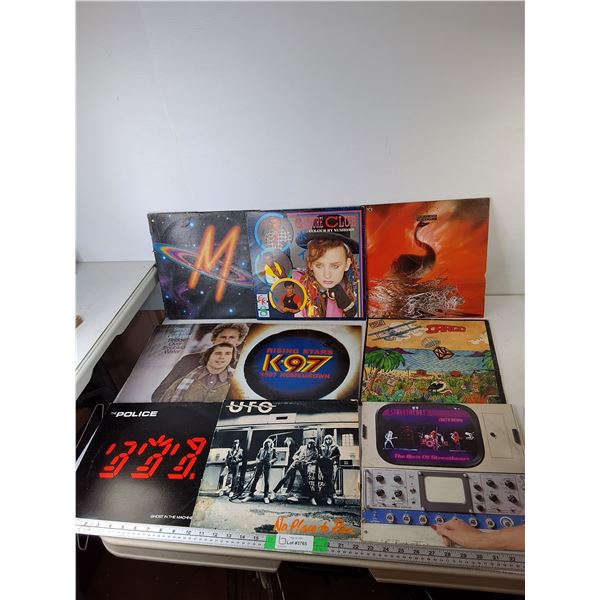(9) Records- Depeche Mode, Streetheart, Simon and Garfunkel, Misc. As Is