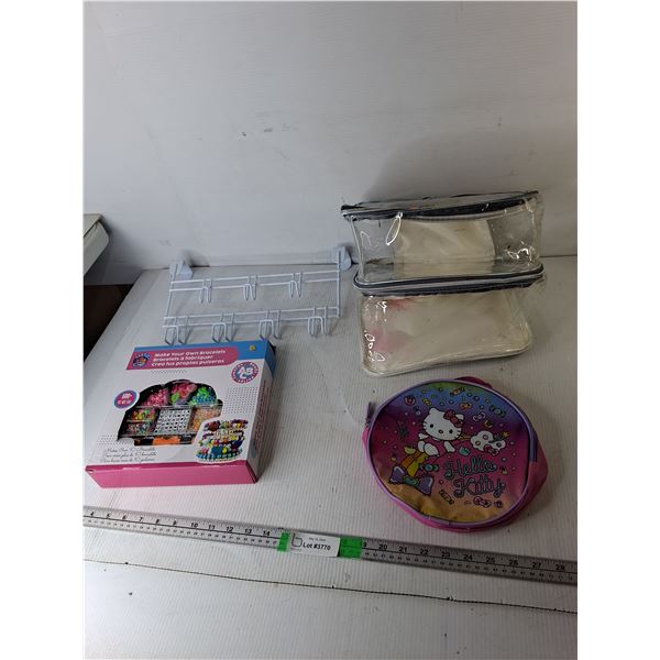 Hello Kitty Bag, Bracelet Kit, Over the Door Hanger, Misc.