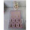 Image 2 : Ceramic Snowmen Figurine 5.5", Christmas Gift Boxes & Tin- No Lid