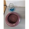 Image 3 : Glass Water Feeder, Ceramic & Plastic Planters Up to 10.5"- Pickup Preferred