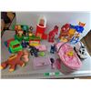 Image 1 : Children's Lot- Dinosaurs, Doll Hair Brushes, Plastic Ambulance, Misc. Cannot Ship