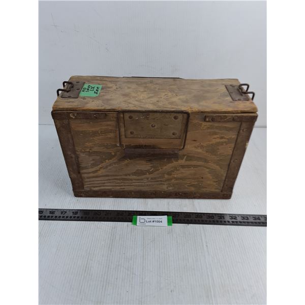 WW2 Wooden 303 Ammo Box
