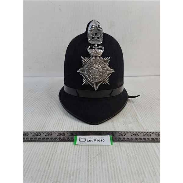 1970's British Bobbie Helmet (Lancashire)
