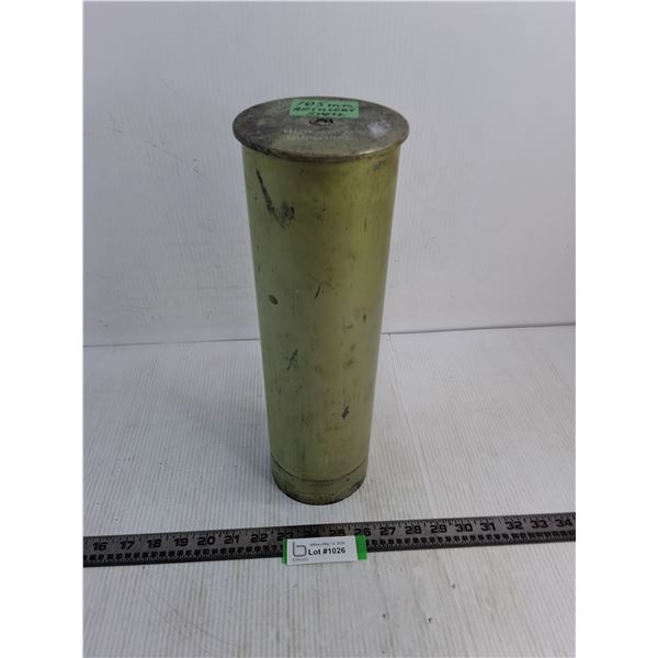 Canadian Military 105 mm Artillery Shell Casing - PICK UP