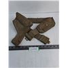 Image 1 : WW2 RCAF Web Belt w/Holster & Ammo Pouch