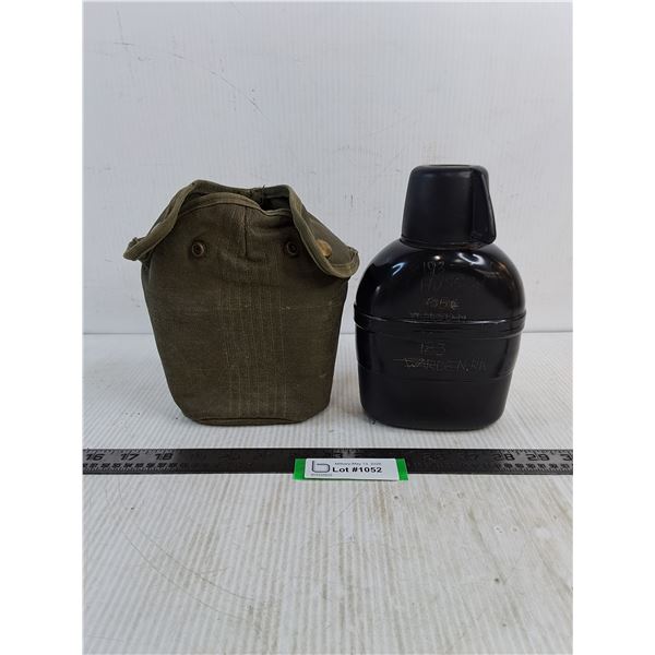Canadian Military Insulated Thermos & Carrier