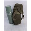 Image 2 : Dented Canadian Military Pattern 82 Thermos & Carrier
