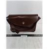 Image 1 : New RCMP Women's Issue Leather  Purse w/Pistol Compartment