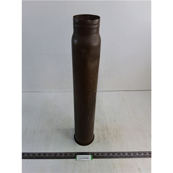 US 3" Naval AA Deck Gun Shell Casing - PICK UP