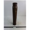 Image 1 : US 3" Naval AA Deck Gun Shell Casing - PICK UP