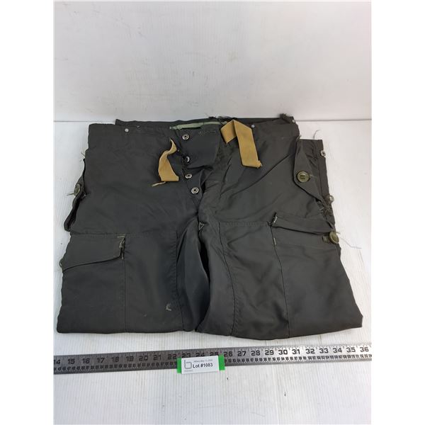 1950's Canadian Military Wind Pants - Size XL