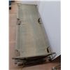 Image 2 : Canadian Military Folding Cot - 77x31x17" Open, 38" Length Closed - Cannot Ship