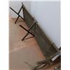 Image 3 : Canadian Military Folding Cot - 77x31x17" Open, 38" Length Closed - Cannot Ship