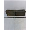 Image 1 : (2) 50 Caliber Ammo Boxes - PICK UP