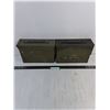 Image 1 : (2) 5.56 Caliber Ammo Boxes - PICK UP