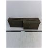 Image 1 : (2) Ammo Boxes (50 Caliber & 5.56 Caliber) - PICK UP