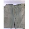 Image 4 : WW2 US Army "13 Star Button" HBT Combat Shirt-34R, Pants-32W & Tank Tops-Medium