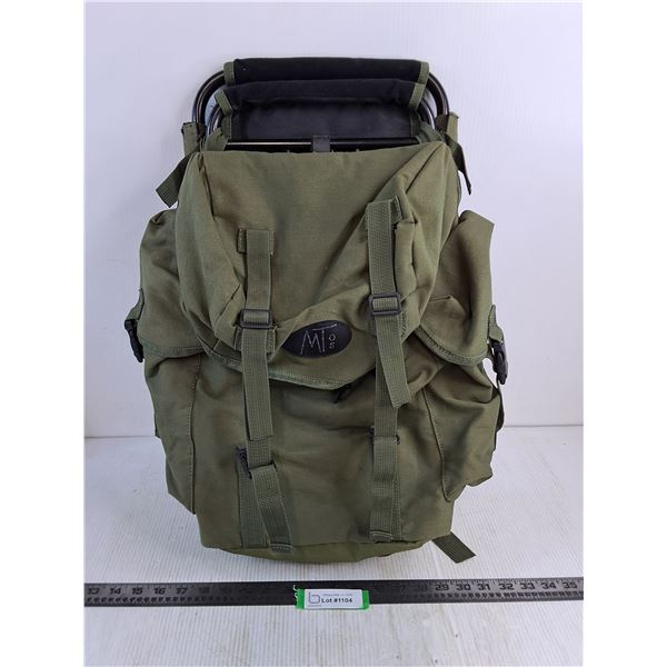 MTos Unused Hunting Backpack w/Built-in Seat - PICK UP