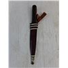 Image 3 : Handmade African 6" Fixed Blade Knife & Leather Scabbard