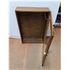 Image 2 : * Locking Wooden Display Case w/Key - 36x24x8" - Cannot Ship