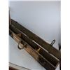 Image 2 : * WW2 Canadian Lee Enfield Rifle Wooden Transit Case - 47x8x6" - Cannot Ship