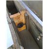 Image 3 : * WW2 Canadian Lee Enfield Rifle Wooden Transit Case - 47x8x6" - Cannot Ship