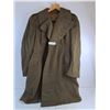Image 1 : * Canadian Military CWAC Wool Overcoat from 1951 - Missing Most Buttons, Sizing in Pictures