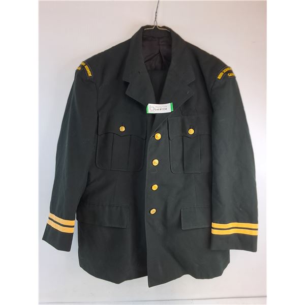 * 1970's North Saskatchewan Regiment Captain DEU Tunic (Approx Medium) & Pants (34W  29L)