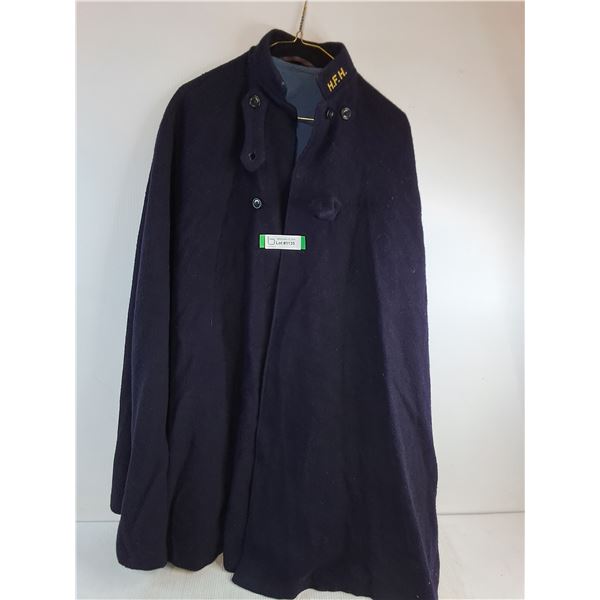 * WW2 Blue Wool H.F.H. Nurses Cape