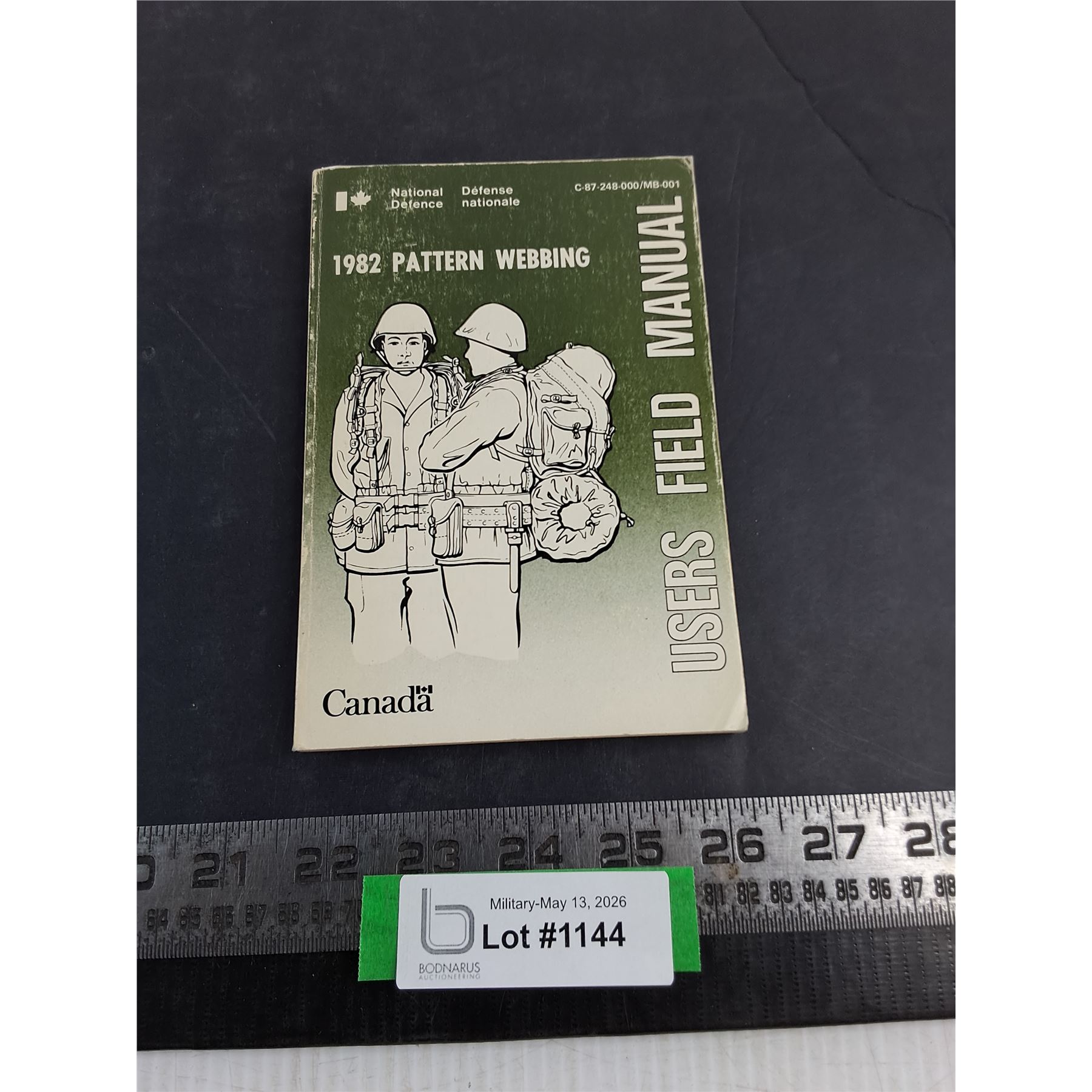Canadian1982 Pattern Webbing 1982 Pattern Webbing Canadian Users Field Manual