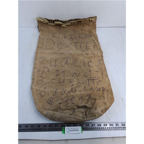 WW2 Duffle Bag - Soldier Marked