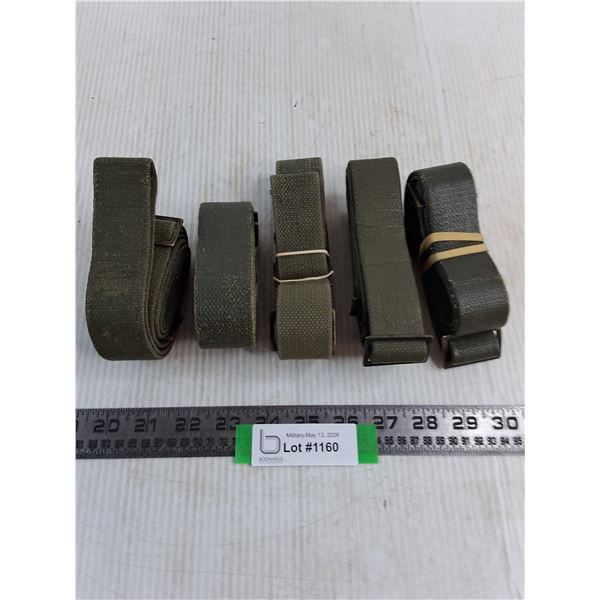 (5) Canadian FN Rifle Slings