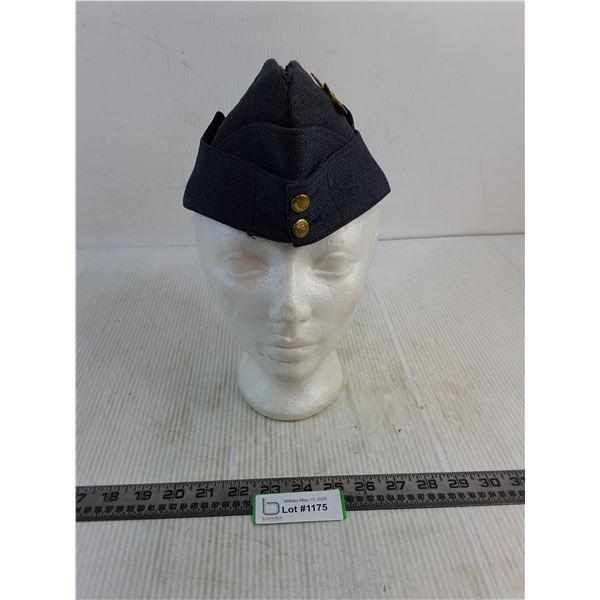 WW2 Royal Canadian Air Cadets Wedge Cap - Mannequin Not Included