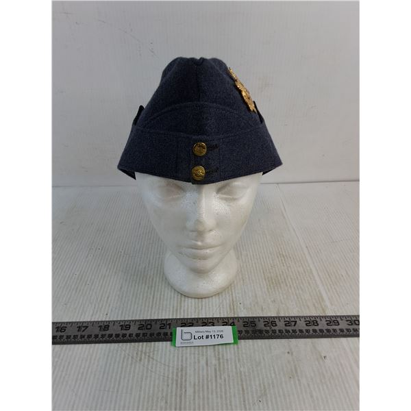 1950's Royal Canadian Air Cadets Wedge Cap - Mannequin Not Included