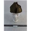 Image 1 : WW2 South Saskatchewan Regiment Winter "Yukon Cap" - Mannequin Not Included