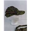 Image 2 : Unused Cadpat Ball Cap & 3 Amenity Bags - Mannequin Not Included