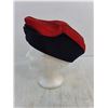 Image 2 : Antique British Artillery Wedge Cap - Dated 1900 - Mannequin Not Included