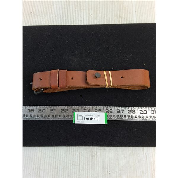 Reproduction of Japanese WW2 Arisaka Leather Rifle Sling