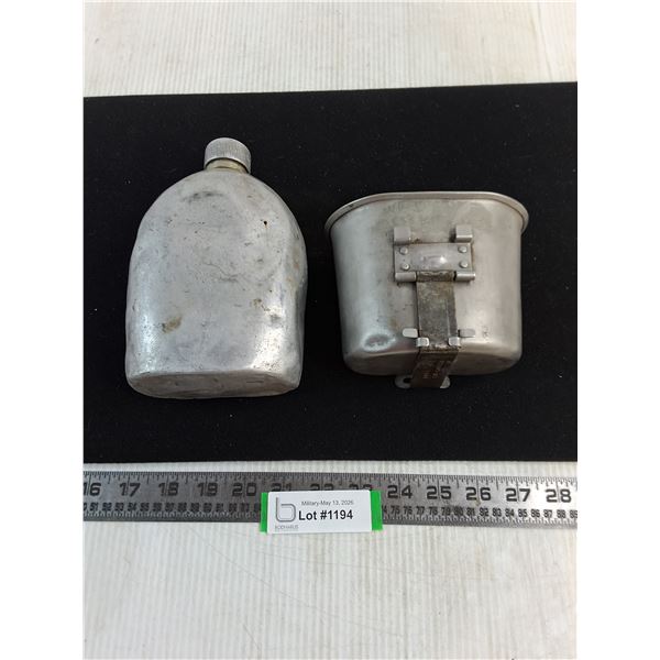 WW1 US M1910 Canteen & Cup