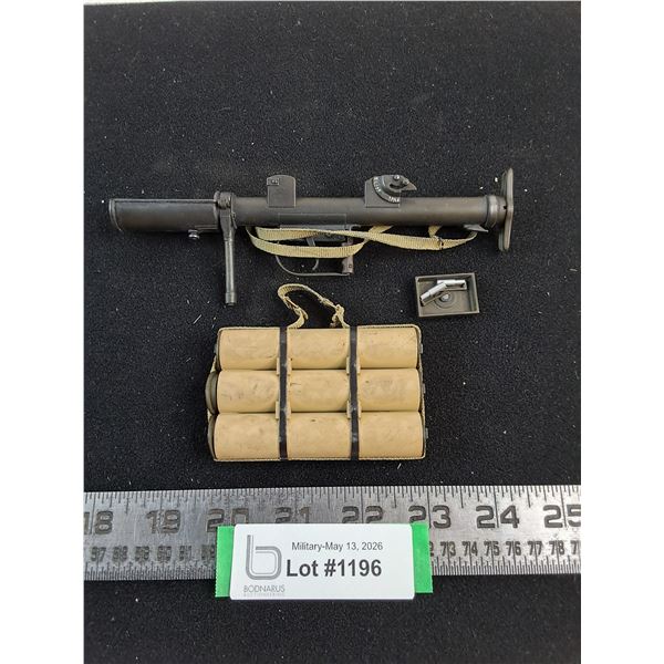 Scale Model PIAT Anti-Tank Gun & Accessories