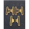 Image 2 : (6) WW2 Canadian Army Brass Uniform Buckles (P37 Type)