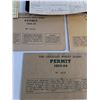 Image 4 : Assorted Vintage Ration Books & Papers