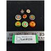 Image 1 : (8) Assorted Red Cross Pins