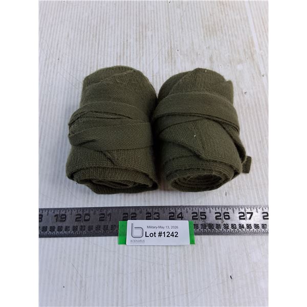 (2) WW2 Canadian Army Putties