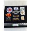 Image 1 : (8) Assorted Patches, Field Ambulance Coin, US Korean Service Medal
