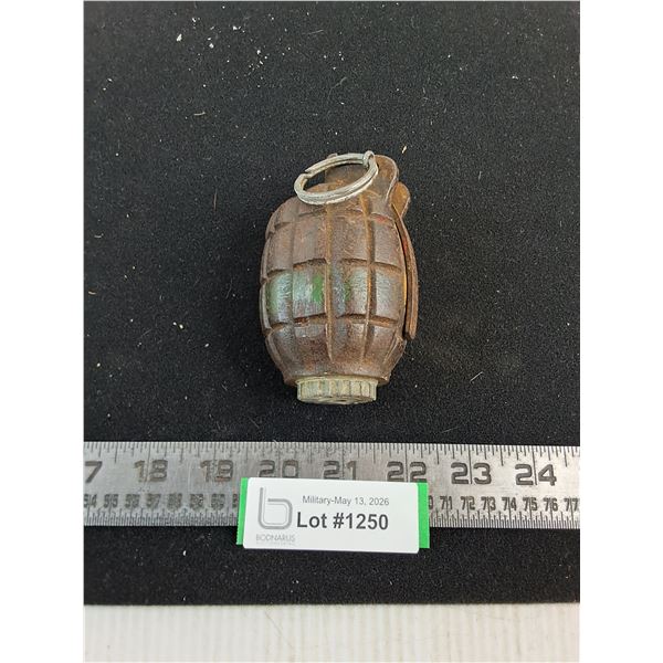 WW2 #36 Mk1 Mills Bomb Grenade - De-Activated