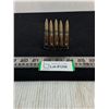 Image 1 : (5) Lee Enfield Practice Rounds & Clip from WW1