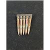 Image 3 : (5) Lee Enfield Practice Rounds & Clip from WW1