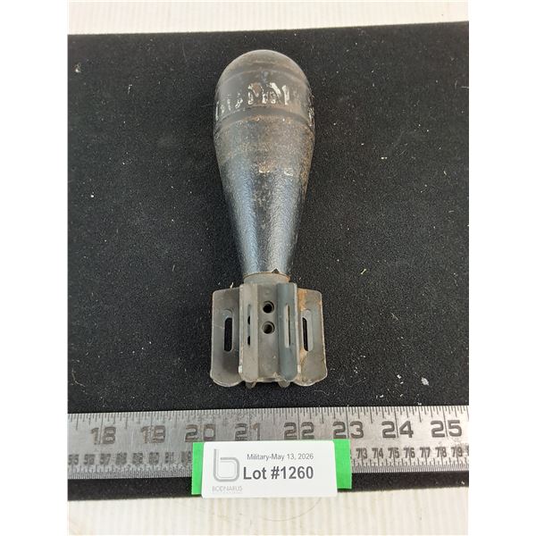 WW2 61mm Practice Bomb
