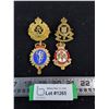 Image 1 : (4) Assorted Cap Badges